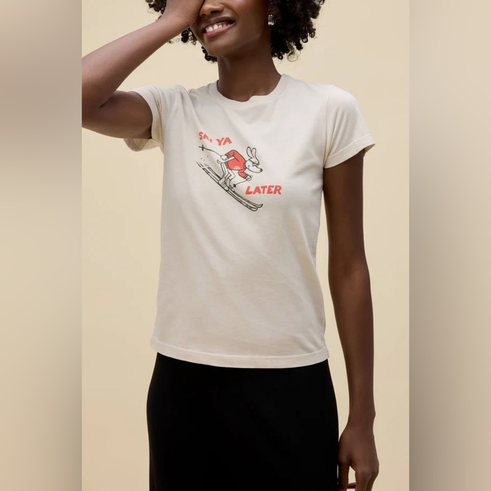 Daydreamer Ski Ya Later Solo Tee Size Small NWT